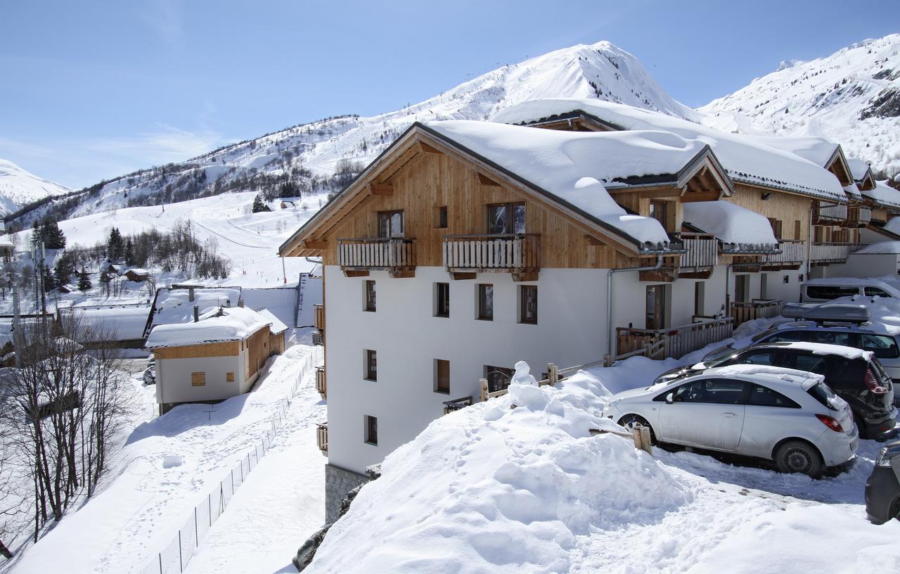 Residence Odalys Les Bergers Saint-Sorlin-dʼArves Екстериор снимка